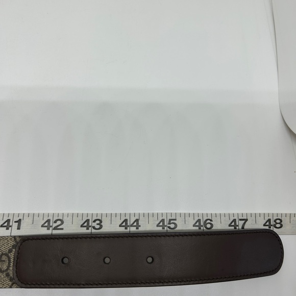 Gucci Marmont Brown Leather Belt - Picture 4 of 5